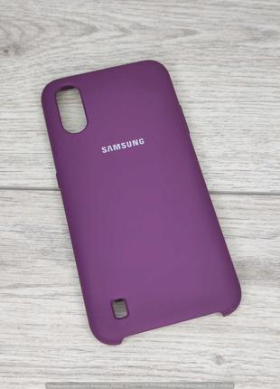 Чохол Samsung A01 (A015) Silicon case *