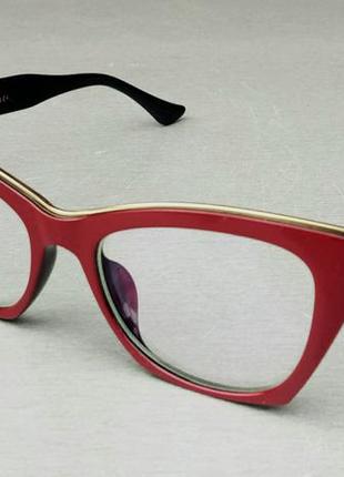 Dita очки имиджевые женские оправа для очков бордово черная