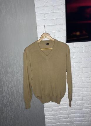 Светр, пуловер напіввовняний, пуловер чоловічий бренду uomo