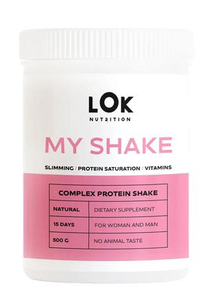Протеин для похудения комплексный с фруктами MY SHAKE