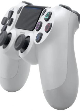 Проводной джойстик DoubleShock 4 PS 4 White Grey