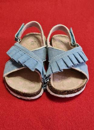 Детские босоножки сандалии от primark 23 размер
