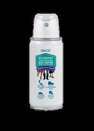 Универсальный дезодорант спрей для обуви Unice 100 мл