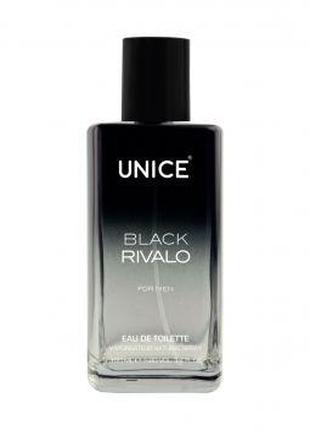 Мужская туалетная вода UNICE Black Rivalo, 100 мл Юнайс