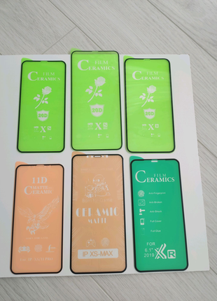 Гибкое Film Ceramics стекло iphone айфон X Xs Xr 11 11proMax плен
