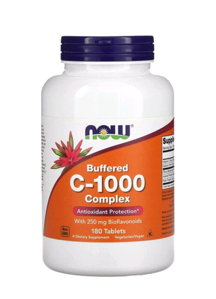 Комплекс буферизованного витамина C-1000, 180 таблеток