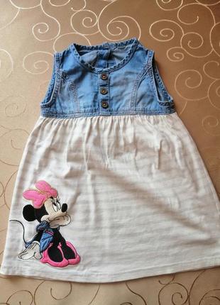 Плаття, платтячко, сукня, disney, minnie mouse, сарафан