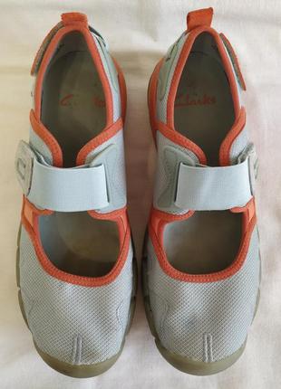 Женские босоножки  "clarks" размер uk 6d eur-38 (24.5 см)