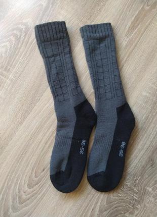 Очень теплые шерстяные носки шерсть зима германия р.35-38