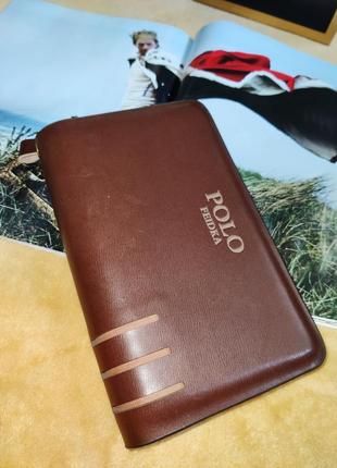 Мужской кошелек портмоне барсетка сумка polo
