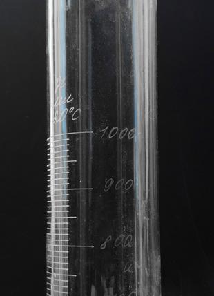 Мерный цилиндр, Колба лабораторная - 1000 мл