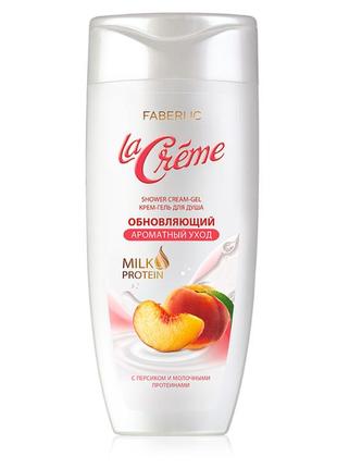Крем-гель для душа обновляющий «ароматный уход» la creme