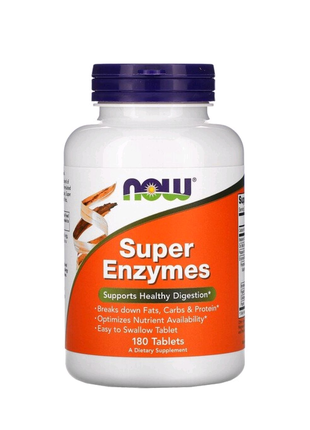 Super Enzymes, Суперферменты, 180 таблеток