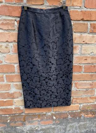 Шелковая юбка с разрезом ,испанская юбка шёлк