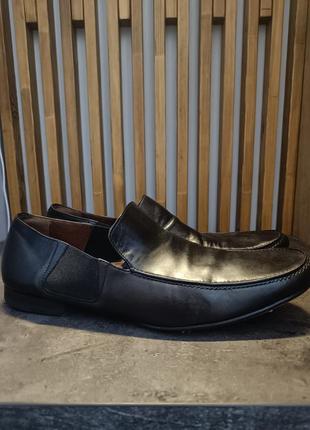 Шкіряні туфлі fratelli rossetti, розмір 44