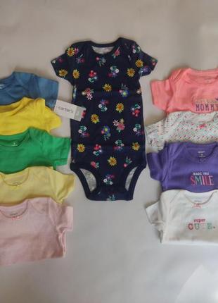 Боді картерс бодік боді короткий рукав carters