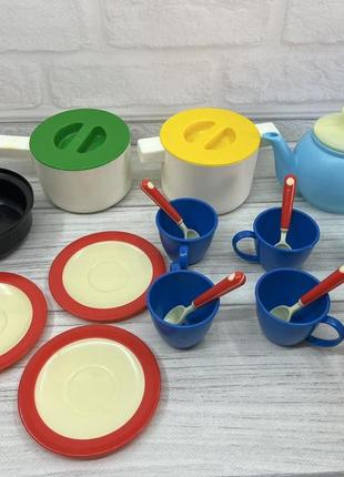 Игровой набор игрушечная посуда