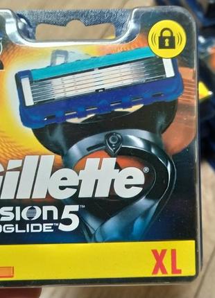 Лезвия кассеты картриджи Gillette Fusion Proglide New Box 8шт ...