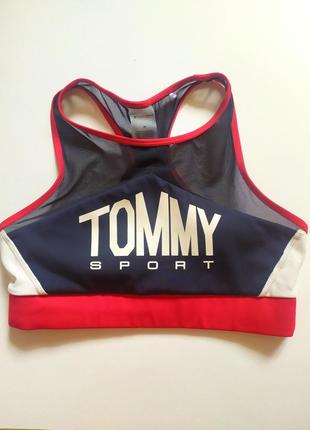 Новый спортивный топ размер м tommy hilfiger