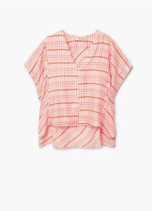 Гарна стильна блуза рубашка оверсайз р.48-50-52/м