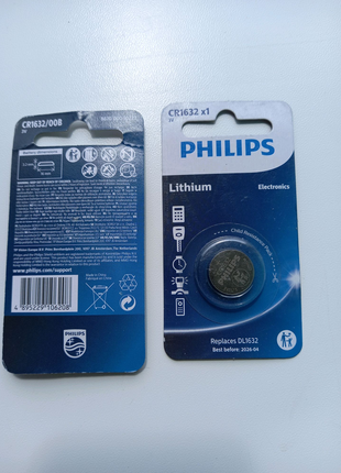 Батарейка Philips CR 1632 Lithium (CR1632/00B)