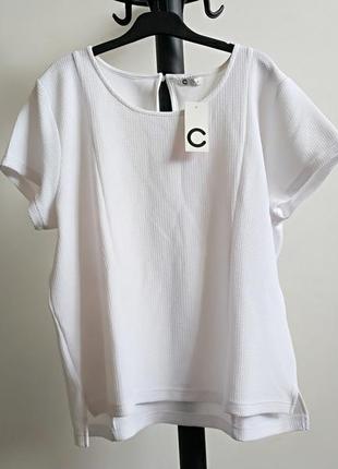 Женская текстурная блуза футболка cubus швеция оригинал