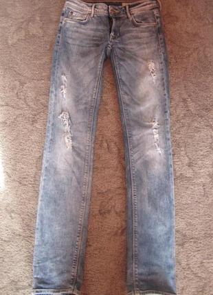 Фирменные джинсы  h&m  размер 25-26