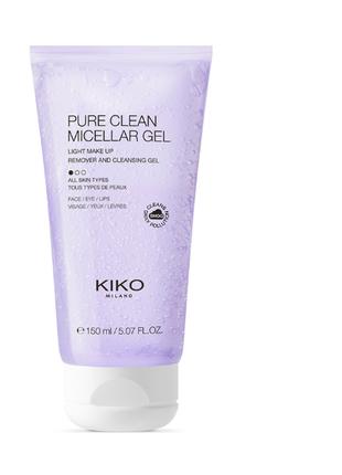 Kiko Milano PURE CLEAN MICELLAR GEL Міцелярний гель для очищен...
