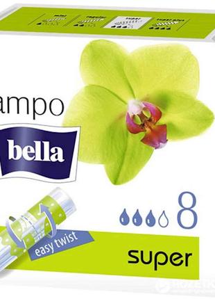 Тампони Premium Comfort Super 8шт ТМ Bella