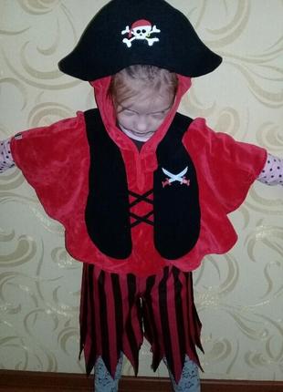 Карнавальный костюм пирата на 2-3года.
