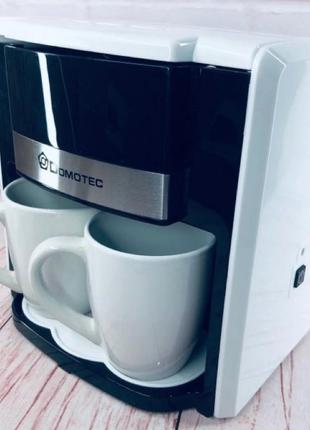 Капельная кофеварка Domotec MS-0706( с 2 чашками в комплекте)