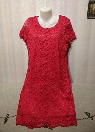 Платье гипюровое натуральная ткань (пог 50-55 см)   73