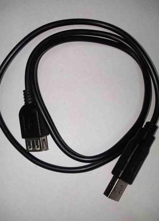 Компьютерные кабели, разъемы, переходники Б/У USB удлинитель 0...
