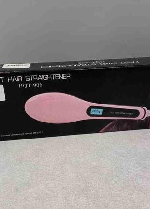 Фен фен-щётка Б/У Fast Hair Straightener HQT-906