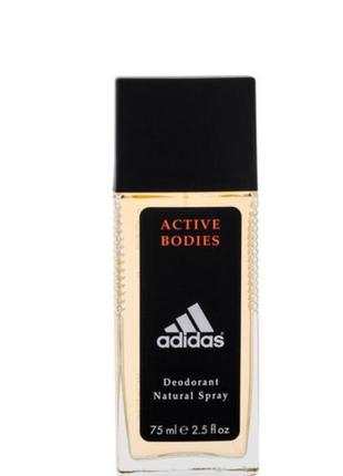 Парфумований дезодорант-спрей adidas active bodies чоловічий, ...