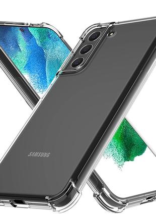 Противоударный прозрачный силиконовый чехол на Samsung Galaxy ...