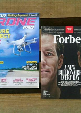 журнали Forbes USA, журнал Rotor Drone, иностр. журналы