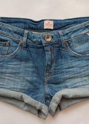 Женские джинсовые шорты replay оригинал размер 25