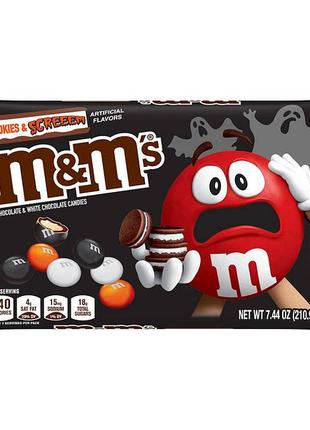 Драже M&m's Halloween Cookies & Screem Chocolate 210.9 g