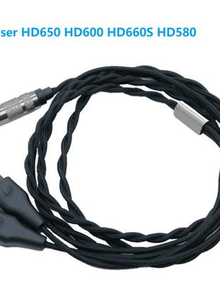 Балансный balanced кабель штекер 4.4мм Sennheiser HD650 HD600 ...