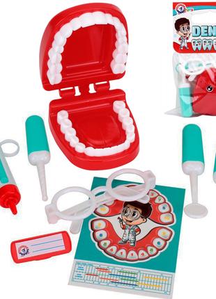 Игровой набор стоматолог Детский набор врача стоматолога Игруш...