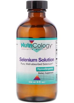 Селен (Selenium Solution), Nutricology, 263 мл (ARG-50120)