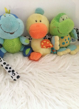Playgro Мягкая развивающая игрушка на коляску, автокресло