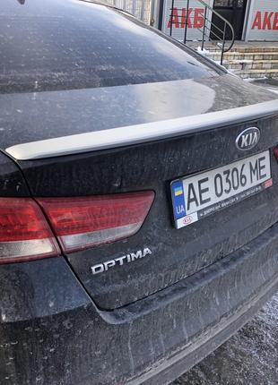 Спойлер kia optima