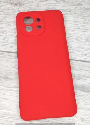 Чохол Xiaomi MI 11 Wave Colorful red *