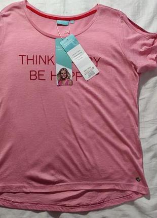Женская футболка blue motion, размер m, розовый
