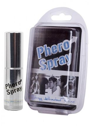 Духи з феромонами для чоловіків - Phero Spray, 15 мл