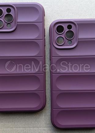 Защитный Soft Touch Чехол для Iphone 11 Pro (фиолетовый/purple)