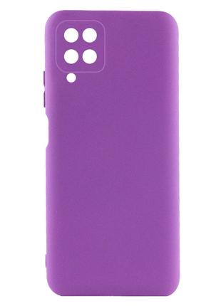 Чехол Lakshmi Full Camera для Samsung Galaxy A12 (Фиолетовый /...