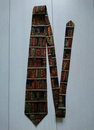 Галстук краватка книголюба "ex libris"